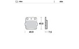 Brake Pads rear Moto Master Nitro KX 80 / 85