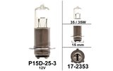 Headlight Bulb Flosser 12V 35/35W P15D-25-3