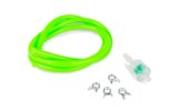 Kit Fuel Hose + Filter MotoForce Racing 5mm neon green