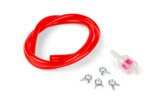 Kit Fuel Hose + Filter MotoForce Racing 5mm red