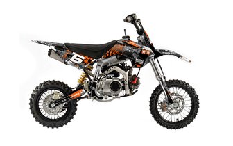 Tarrasarja Pit Bike YCF Pilot Stage6 oranssi/valkoinen