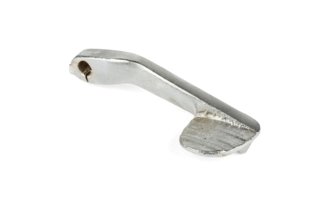 Kickstart Lever STR8 Minarelli / Yamaha / MBK teräs hopea