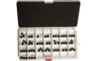 Venttiilin säätölevyt (laatikko) 8,90x1,74-2,58