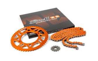 Ketjusarja 13x53 - 420 Stage6 alumiini CNC oranssi Beta RR