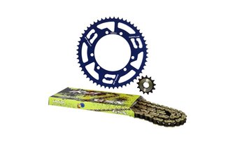 Ketjusarja alumiini sininen 13x53 - 428 Doppler Sherco 50cc