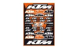 Sticker Sheet Blackbird Logo KTM