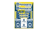 Sticker Sheet Blackbird Logo Husqvarna