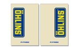 Fork Stickers Blackbird Öhlins transparent