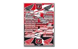 Sticker Sheets Blackbird logo Honda