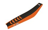Seat Cover Blackbird Double Grip 3 orange/black SX / EXC 1998-2007