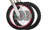 Rim Sticker Blackbird Honda Racing red