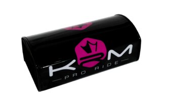 Ohjaustangon pehmuste ilman poikkipalkkia KRM musta/pinkki