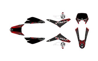 Tarrasarja KRM punainen Derbi X-treme 2011 - 2017