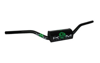 Ohjaustanko MX 28mm KRM-tyynyllä musta/vihreä