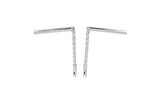 Handlebar twisted H. 340 mm Peugeot 103 chrome
