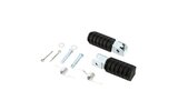 Footpegs Yamaha PW 50 black (set)