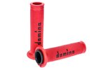 Grips Domino A010 On-Road red / black (open ends)
