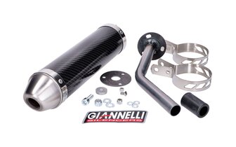 Äänenvaimennin Giannelli Enduro Carbon Fantic Casa / Esitys vuoden 2018 jälkeen