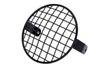 Headlight Grille round black universal moped