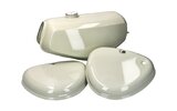 Fuel Tank and Side Panel Set atlas white Simson