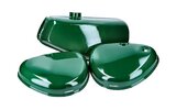Fuel Tank and Side Panel Set dark green Simson
