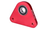 Bearing Plate rear wheel swiing Racing Alu red Piaggio Ciao