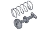 Fairing Screw 43mm with spring Piaggio Ciao