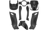 Fairing Kit 8 pcs. matte black Sym Fiddle 2