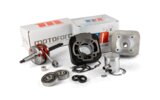 Cylinder + Crankshaft Motoforce Racing 70 cast iron Piaggio AC