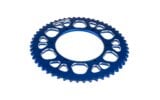 Rear Sprocket 53T - 420 Stage6 alu CNC blue Aprilia SX 50