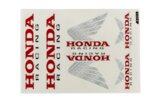 Sticker Sheet Sponsor Honda Racing 33x22cm