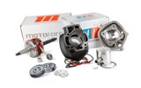 Cylinder + Crankshaft Motoforce Racing 70 cast iron Piaggio LC
