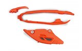 Chain Guide / Swingarm Slider Set UFO KTM SX / SX-F 2023 orange