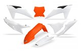 Plastic Kit complete UFO KTM SX 125 2023 orange / white