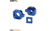 Chain Tensioners / Axle Blocks RFX Pro blue Husqvarna TC85