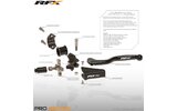 Replacement Screw Set f. clutch lever RFX Pro x4