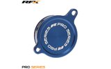 Oil Filter Cover RFX Pro blue - Kawasaki KXF 450 2006-2015