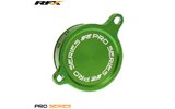 Oil Filter Cover RFX Pro green - Kawasaki KXF 450 2006-2015
