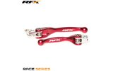 Lever Set RFX Race folding forged red CR 85 / CRF 150