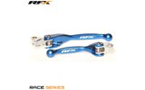 Lever Set RFX Race folding forged blue YZ / KX 2001-2012