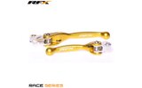 Lever Set RFX Race folding yellow Suzuki RM after 2005