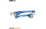 Lever Set RFX Race folding blue YZ before 2014 / KXF before 2020