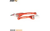 Lever Set RFX Race folding forged orange KTM SX65 / 85