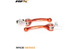 Lever Set RFX Race folding orange KTM (Brembo brake / Brembo clutch)