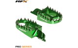 Footpegs RFX Pro green Kawasaki KXF 250 / 450