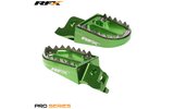 Footpegs RFX Pro Series 2 green Kawasaki KXF 250 / 450