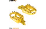 Footpegs RFX Pro yellow Suzuki RM-Z 250 / 450