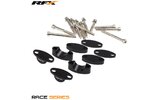 Handlebar Riser Kit RFX Race black 25 / 30 / 35 / 40mm