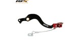 Brake Pedal RFX Pro folding black / red Honda CRF 250 / 450