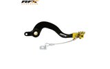 Brake Pedal RFX Pro folding black / yellow Suzuki RM-Z 250